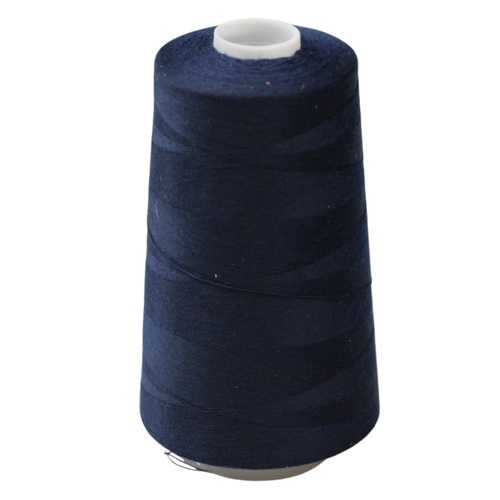 Vardhman Poly/Poly Thread M120 Navy x 10 spools for Overlocking