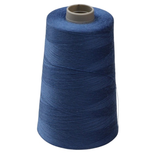Vardhman Poly/Poly Thread M120 Royal Blue x 10 spools for Overlocking