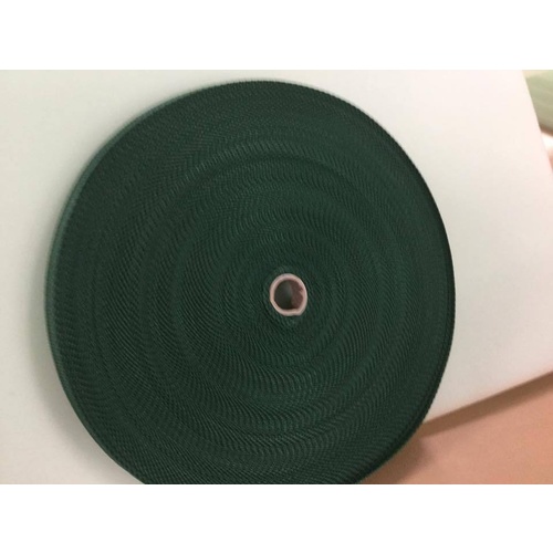 Polyester Webbing Heavy Duty Ribbed GREEN 20mm x 50mt