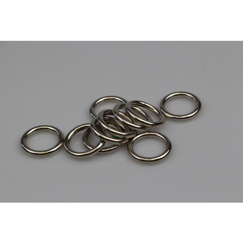 Ring welded steel 25mm x 4mm x 10 pieces