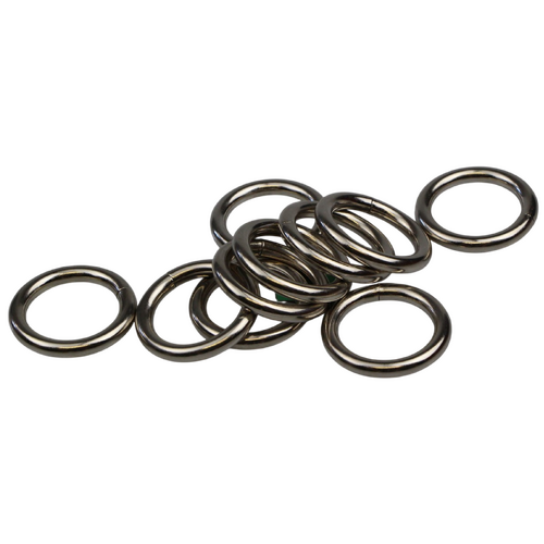 Ring welded steel 25mm x 4mm x 10 pieces
