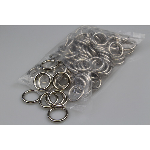 BULK O Ring 100 x welded steel 25mm x 5mm