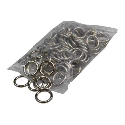 Ring welded steel 25mm x 4mm x 100 pieces