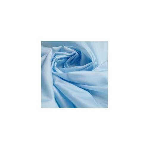 Satin Taffeta Lining LIGHT BLUE 150cm Wide - 1mt cut