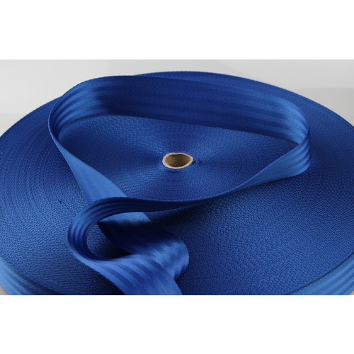Royal Blue Seat Belt Webbing 50mm x 1mt cut