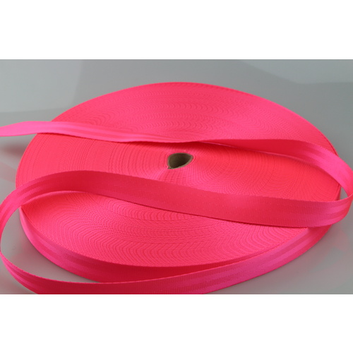 Seat Belt Webbing FLURO PINK 25mm x 100mt