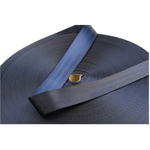 Seat Belt Webbing NAVY 38mm x 100mt