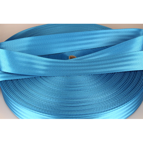 Seat Belt Webbing AQUA 50mm x 100mt