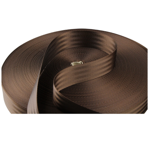 Seat Belt Webbing BROWN 50mm x 100mt