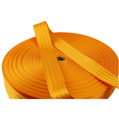 Seat Belt Webbing GOLD 50mm x 100mt