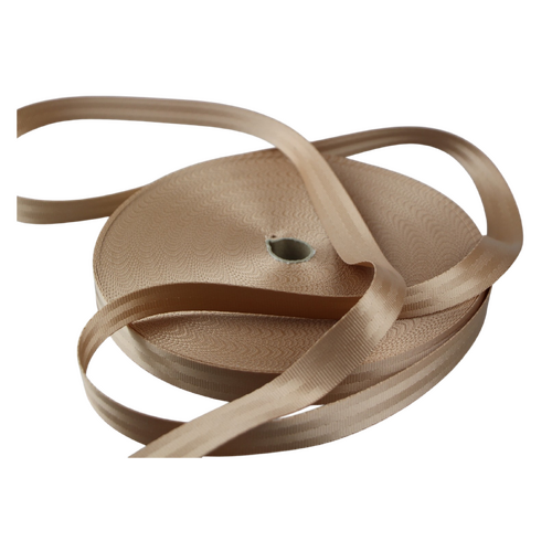 Seat Belt Webbing BEIGE 25mm x 10mt