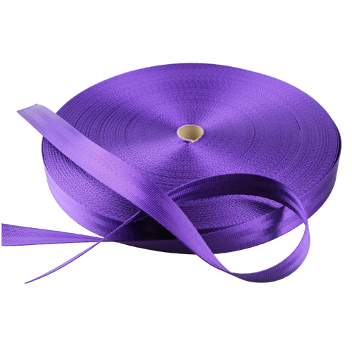 Seat Belt Webbing PURPLE 25mm x 10mt