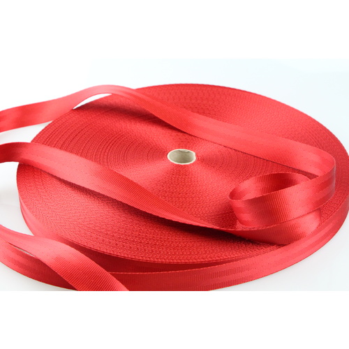 Seat Belt Webbing RED 25mm x 10mt