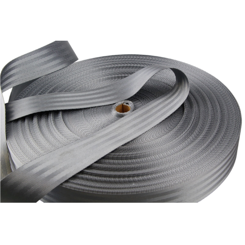 Seat Belt Webbing GREY 50mm x 10mt