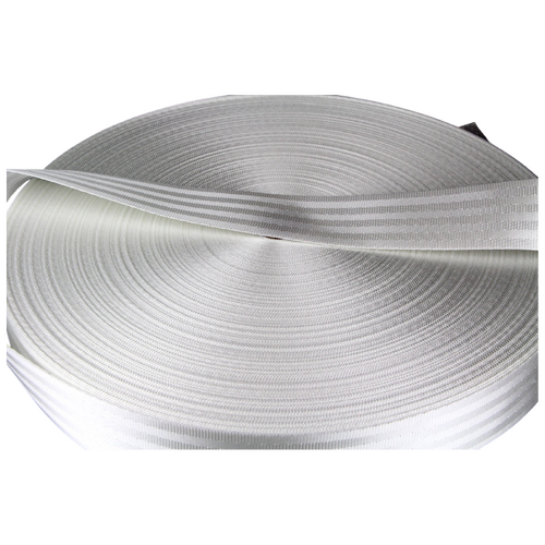 Seat Belt Webbing WHITE 50mm x 10mt