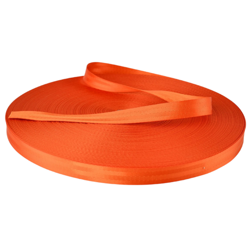 Seat Belt Webbing ANTEC ORANGE 25mm x 100mt