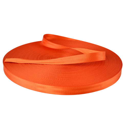 Seat Belt Webbing ANTEC ORANGE 25mm x 10mt