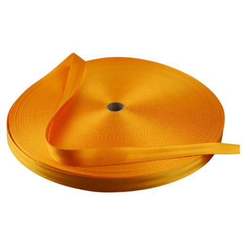 Seat Belt Webbing GOLD 38mm x 100mt