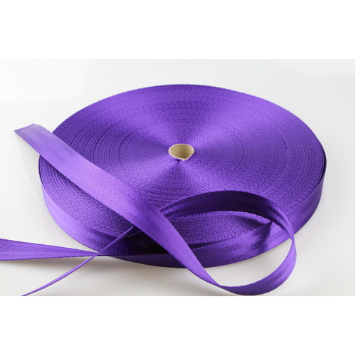 Seat Belt Webbing PURPLE 38mm x 10mt