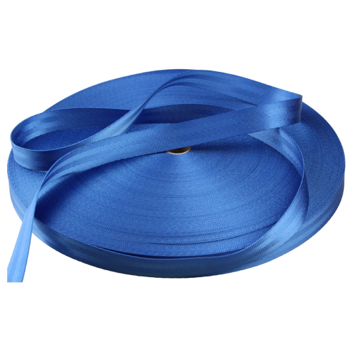 Seat Belt Webbing ROYAL BLUE 38mm x 10mt