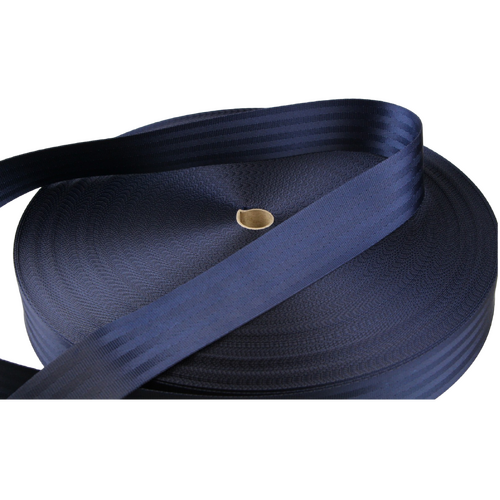 Seat Belt Webbing NAVY 50mm x 100mt