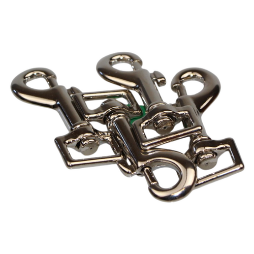 Snap hook clips 10pcs x 20mm Medium Square End