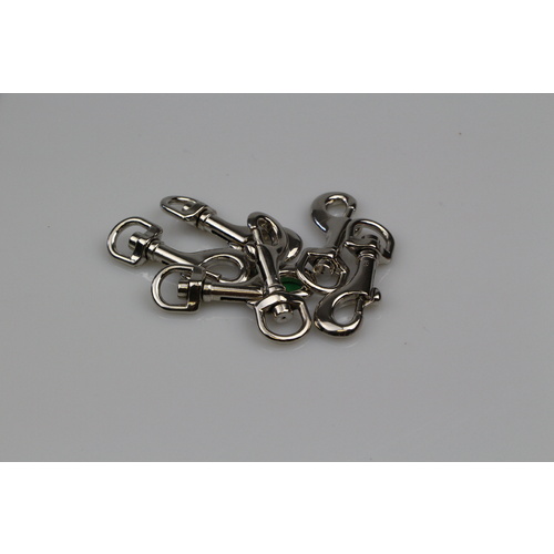 Snap hook clip 10 x 15mm Round End