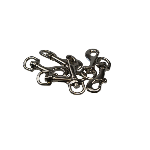 Snap hook clip 10 x 15mm Round End