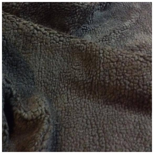 Faux Fur SHERPA FLEECE Lambswool 10 METRE ROLL  - BLACK 150cm x 10mts
