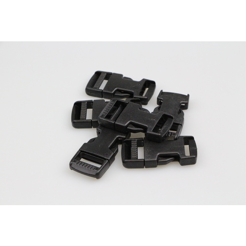 Side release buckle 10 sets of clips 19mm  x 20 pieces