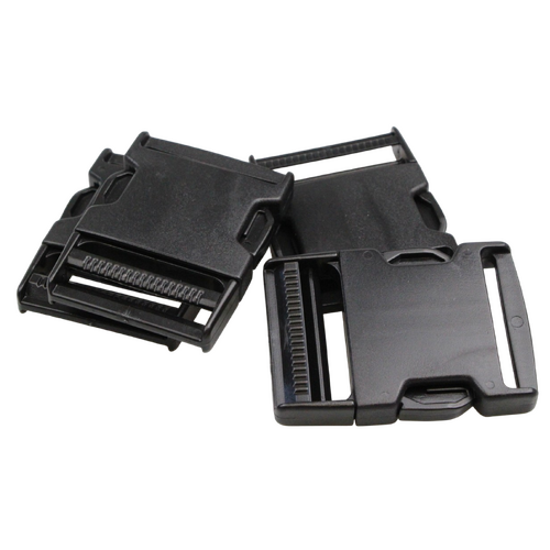 Side release buckle 100 sets of clips 50mm  x 200 pieces