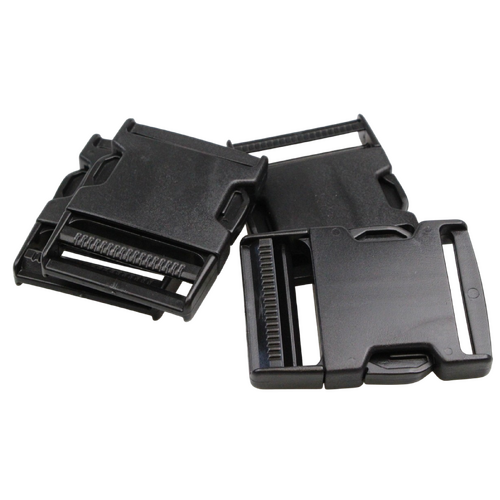 Side release buckle 10 sets of clips 50mm  x 20 pieces