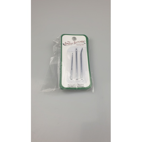 SPEEDY STITCHER Sewing Awl replacement needle pack of 3 #135