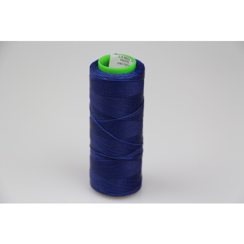 Mox waxed polyester braided Sewing Thread Royal 0.8mm 170m spool
