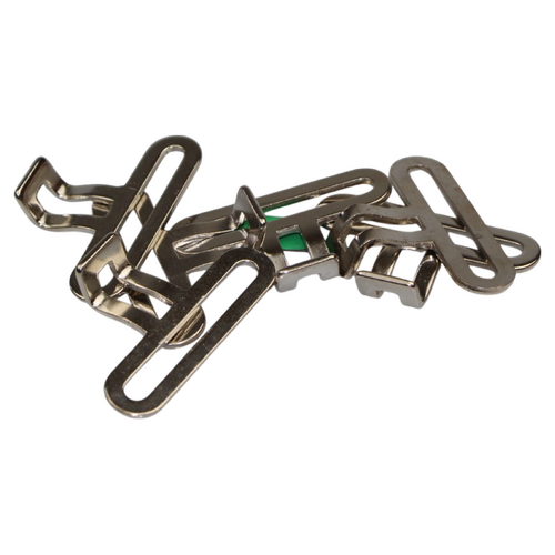 Surcingle female  50mm x 100  steel/nickel plated