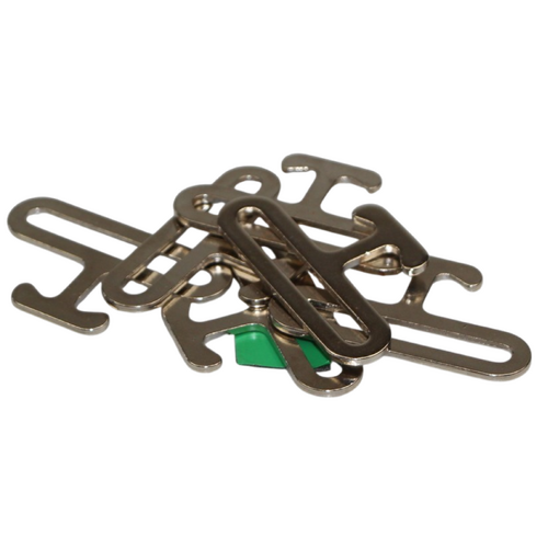 Surcingle male 50mm x 10  steel/nickel plated