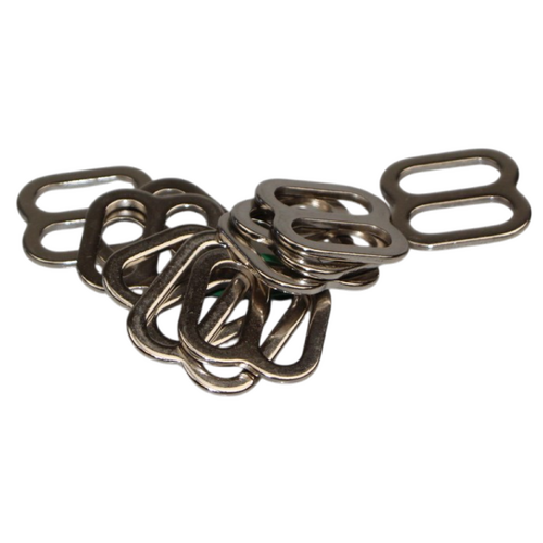 Triglides 19mm x 10 steel/nickel plated