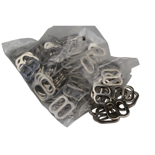 Triglides 19mm x 100 steel/nickel plated