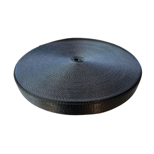 Load binder BLACK Webbing W108 50mm x 1 metre