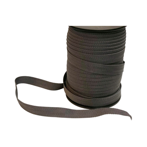 Marine-PRO Polyprop UV binding tape CHARCOAL 25mm x 10mt