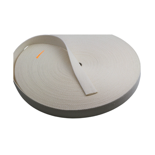 Cotton Webbing NATURAL 38mm x 50m 